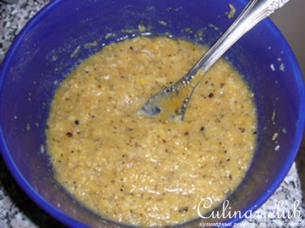 Персиковая свининка с банановой картошкой
