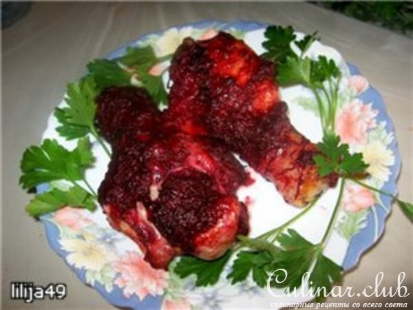 Курочка "В красной шубке"