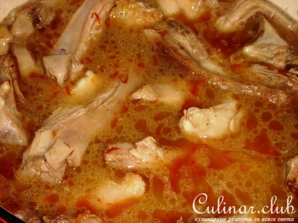 Бараньи ребрышки с фасолью