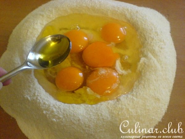 кармашки с рикоттой и горгонзолой