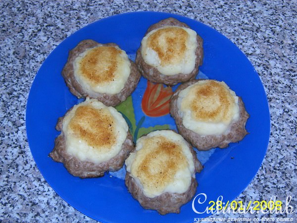 Мясные ватрушки №3