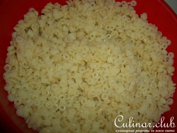 Запеканка из макарон со свининой