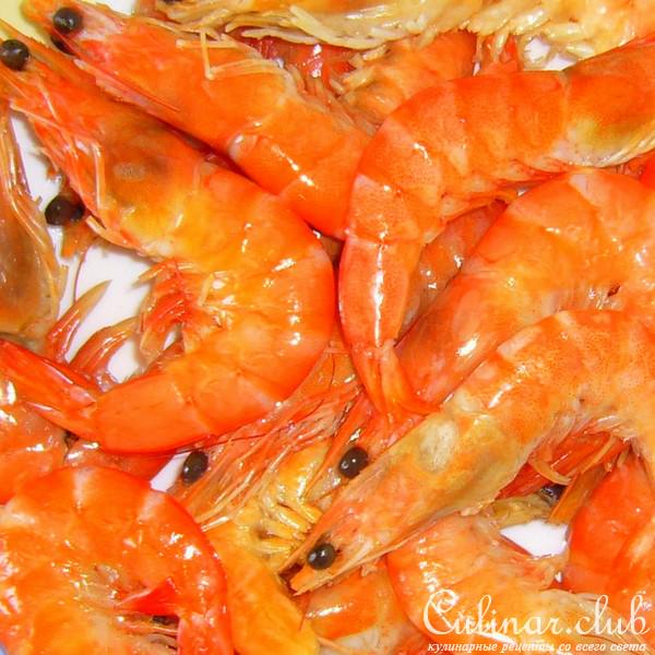 Плов с креветками