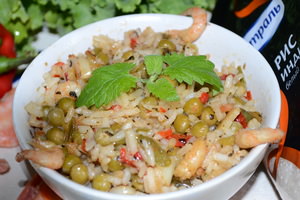      (Khao phad kung)