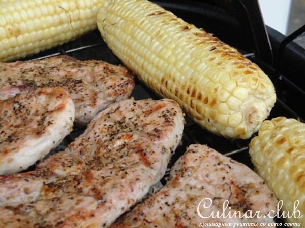 Свинина с Фенхелем под Чесночным Соусом с Кукурузой ! ! !