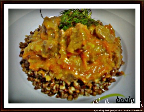 Мясная подливка к любому гарниру (можно впрок)