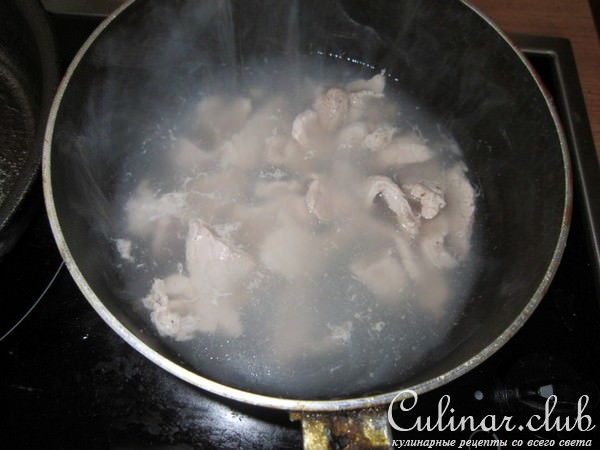 Свинина под соусом карри