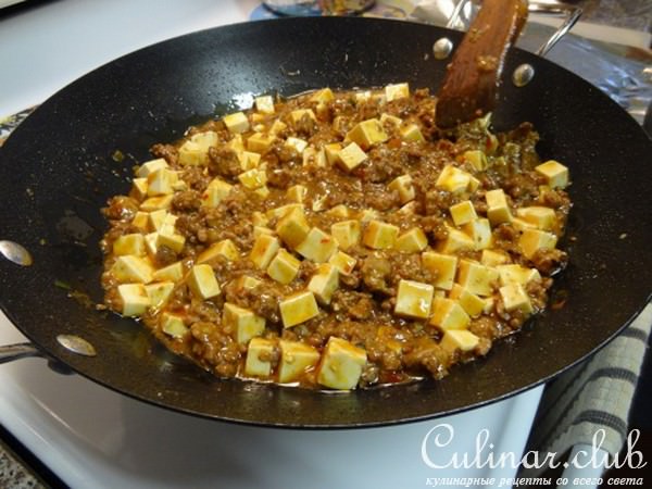 " Тофу с Мясом по Японски"
