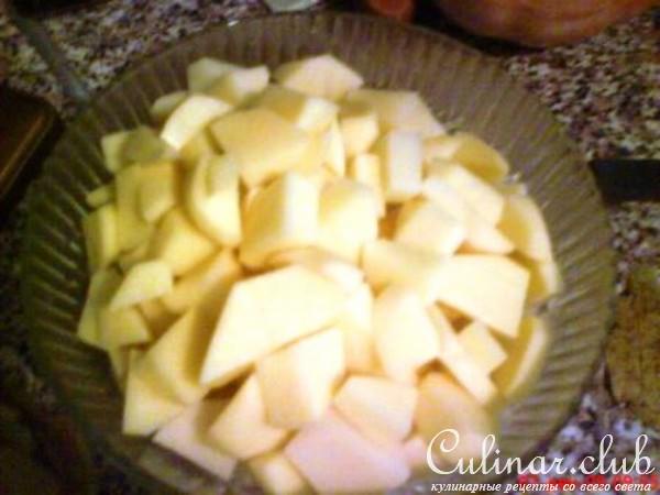 Говядина с картошкой, тушенная в горшочках(Вариант.