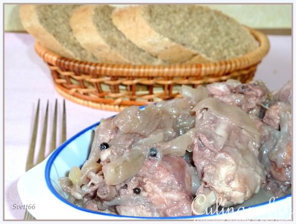 Стифадо из кролика, родом с острова Крит