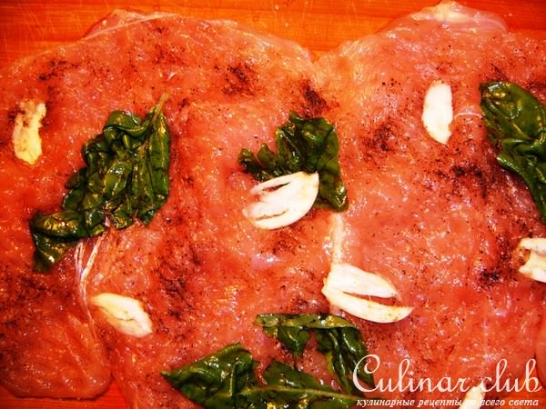 МНОГОЭТАЖНАЯ ГРУДКА С НАЧИНКОЙ "MOZZARELLA"