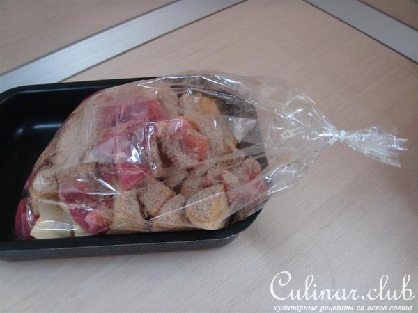 Жаркое из мяса с картофелем