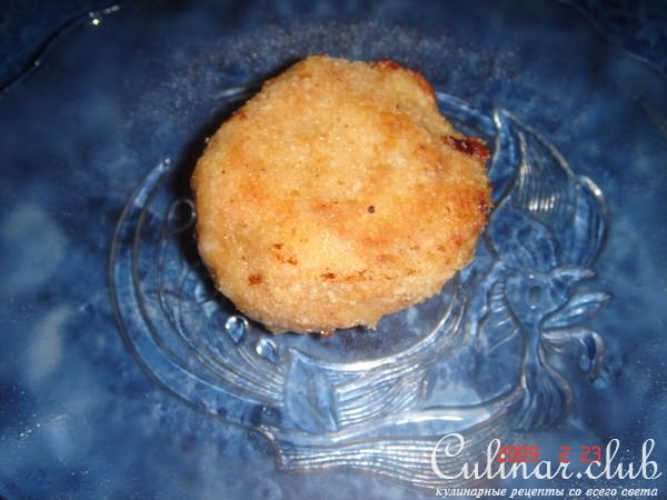 Котлеты с курятины и телятины