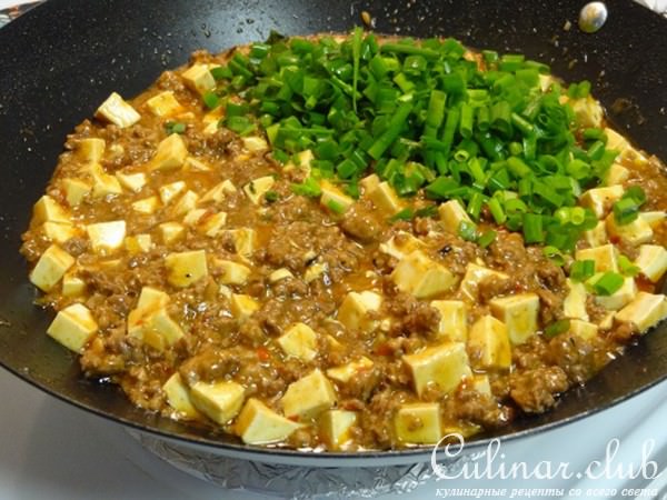 " Тофу с Мясом по Японски"