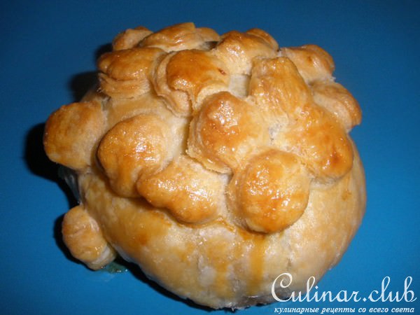 Мясо по-веллингтонски (индивидуальный вариант)