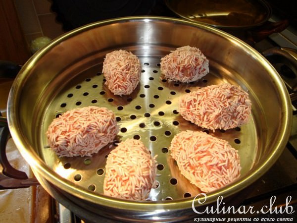 Ежики паровые