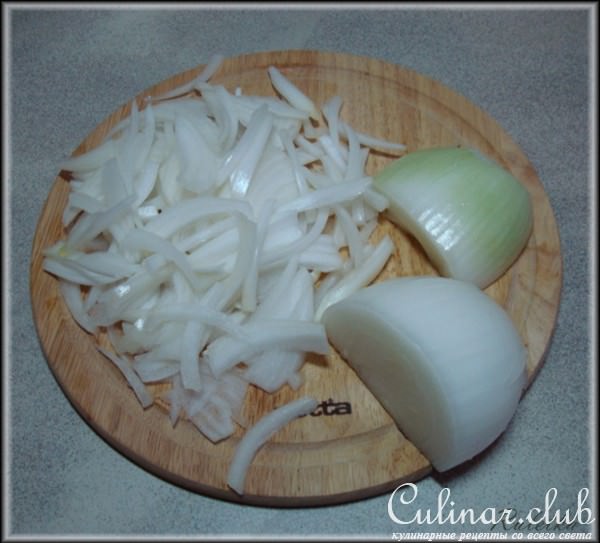 Мясные роллы в сидровом соусе.