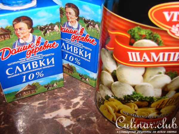 Котлетки с сыром в сливках (вариант)