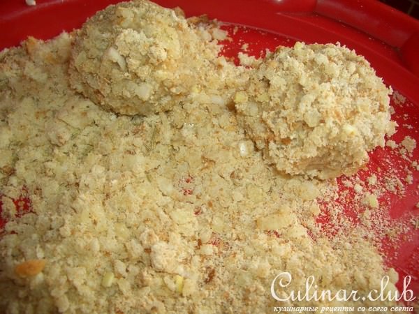 Шарики из говядины с овощами