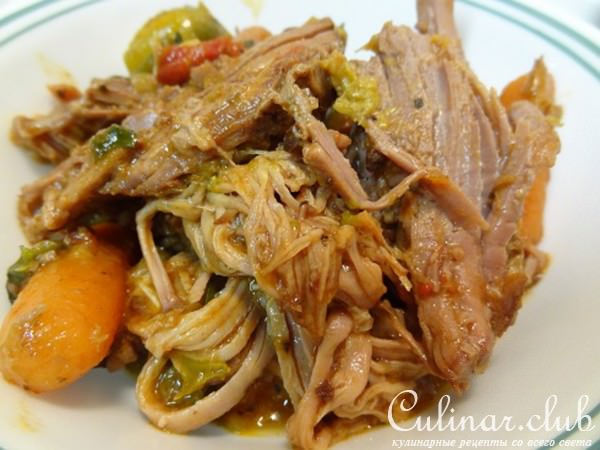 Томлённая Говядина с Вином и Овощами ! ! !