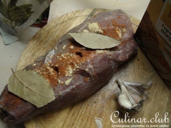 Мясо запечённое, два способа в одном рецепте.