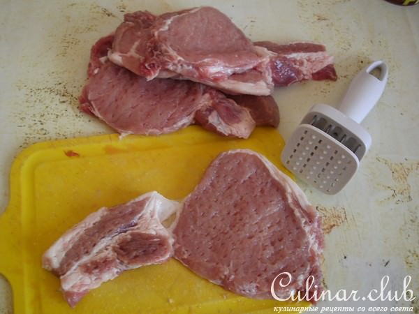 Свиные отбивные в ореховой панировке. Тают во рту!