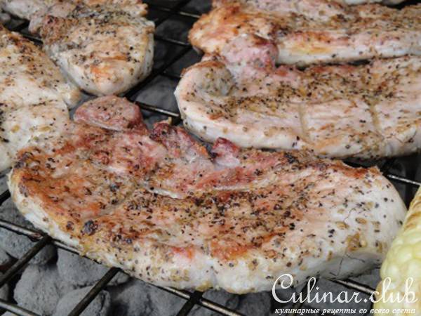 Свинина с Фенхелем под Чесночным Соусом с Кукурузой ! ! !