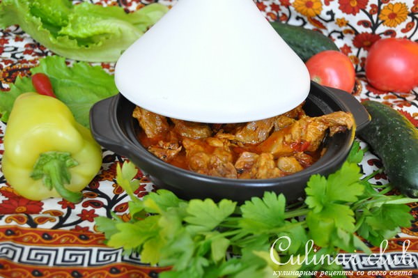Мясной тажин.