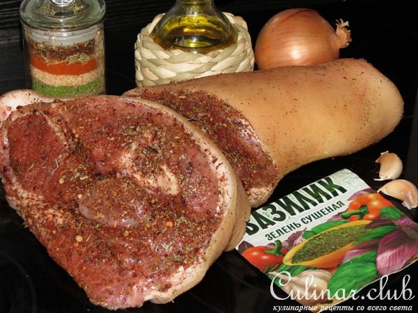 Свиная рулька (Тест - драйв)