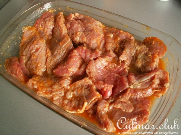 Пряная говядина "Фахитас"