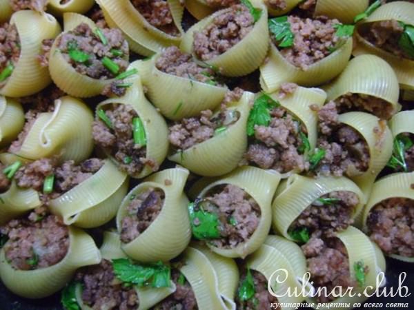 Фаршированные макароны