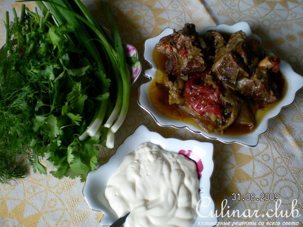 хашлама (приготовленный руками маего МУЖА)