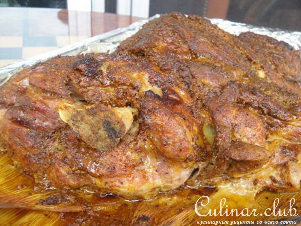 Мясо под Одеялом из Листьев Кукурузных Початков ! ! !