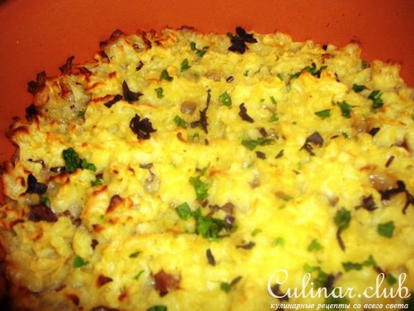Мясо под картофельной шубой