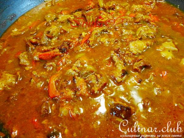 Мясо по-китайски "Веревочка"