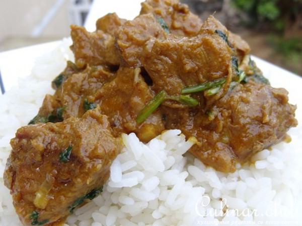 " Ароматная Жареная Свинина с Рисом "
