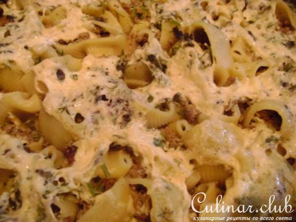 Фаршированные макароны