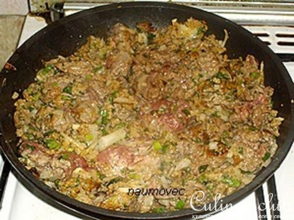Тушеное мясо в ароматной панировке