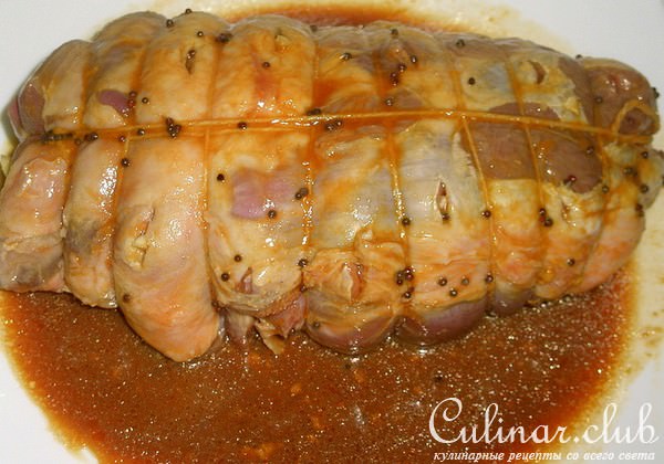 Roast Lamb с печеной картошкой