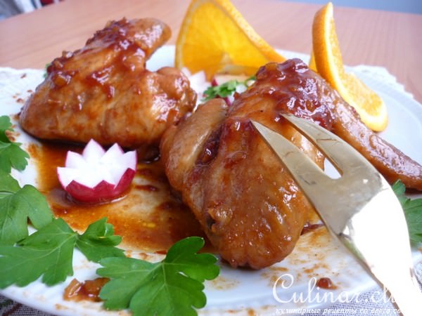 Хрустящие крылышки "Полетели в Киккоманию, там много чего вкусного;))