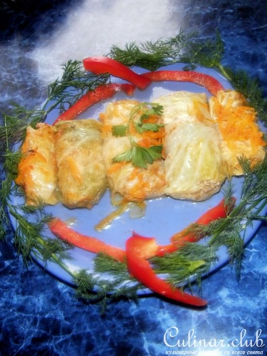 Голубцы из Пекинской капусты