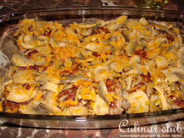 Котлетки с сыром в сливках (вариант)