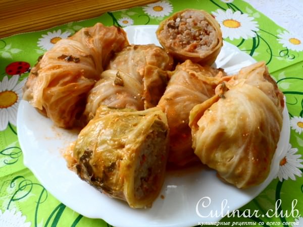 Голубцы(мой вариант,рецепт для мультиварки)