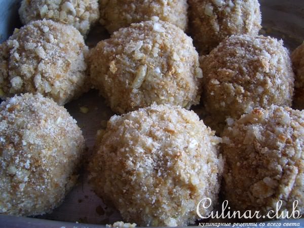 Шарики из говядины с овощами
