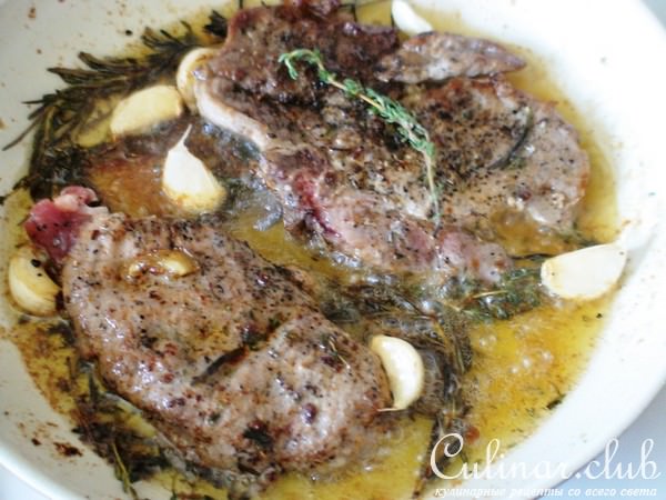 Свиная отбивная с кисло сладким перцем