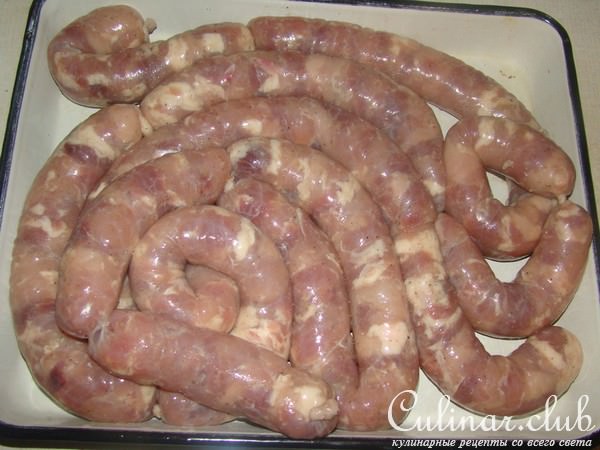 КОЛБАСА ДОМАШНЯЯ (вариант).