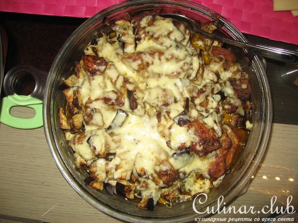 свинина в аджике с гарниром из картофеля