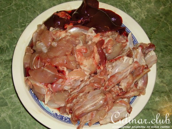плов с кроликом