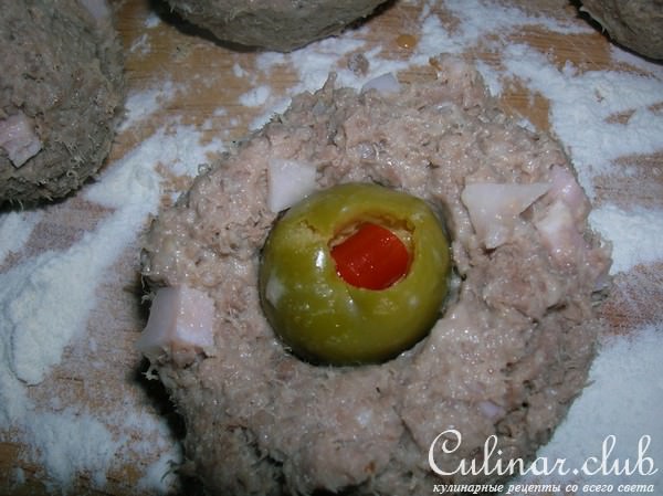 Завтрак мясоеда ( или мясные шарики с сюрпризом)