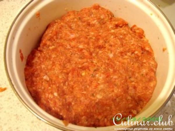 Котлеты с брусникой (мой вариант)